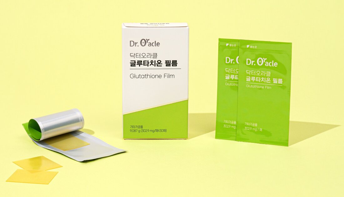 Glutathione absorption perfected in a dissolvable film! by 오라클코스메틱(주)